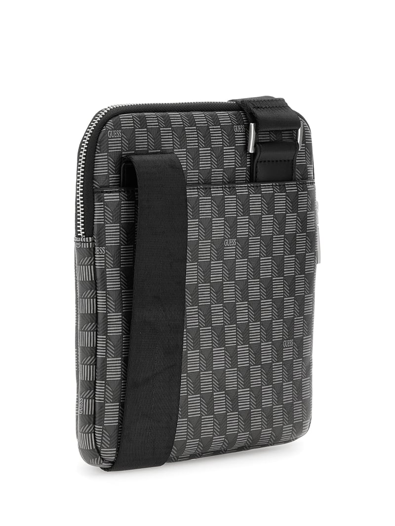 Guess Eco G Wave Crossbody - Black Floral Print Guess Eco G Wave Crossbody - Black Floral Print