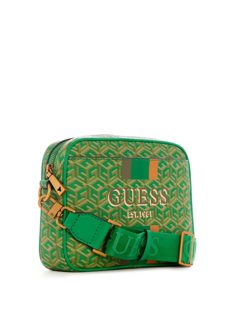 Guess Vikky Camera Bag - Forest Logo Guess Vikky Camera Bag - Forest Logo