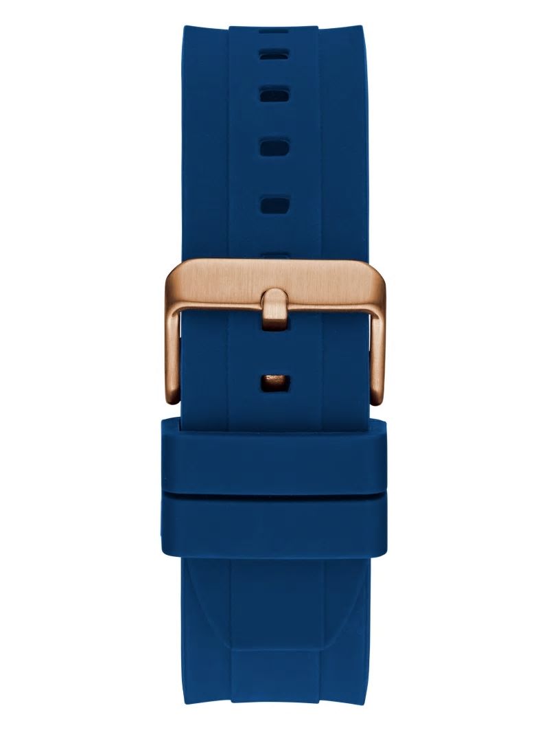 Guess Blue Silicone and Lime Multifunctional Watch - Rainbow Guess Blue Silicone and Lime Multifunctional Watch - Rainbow