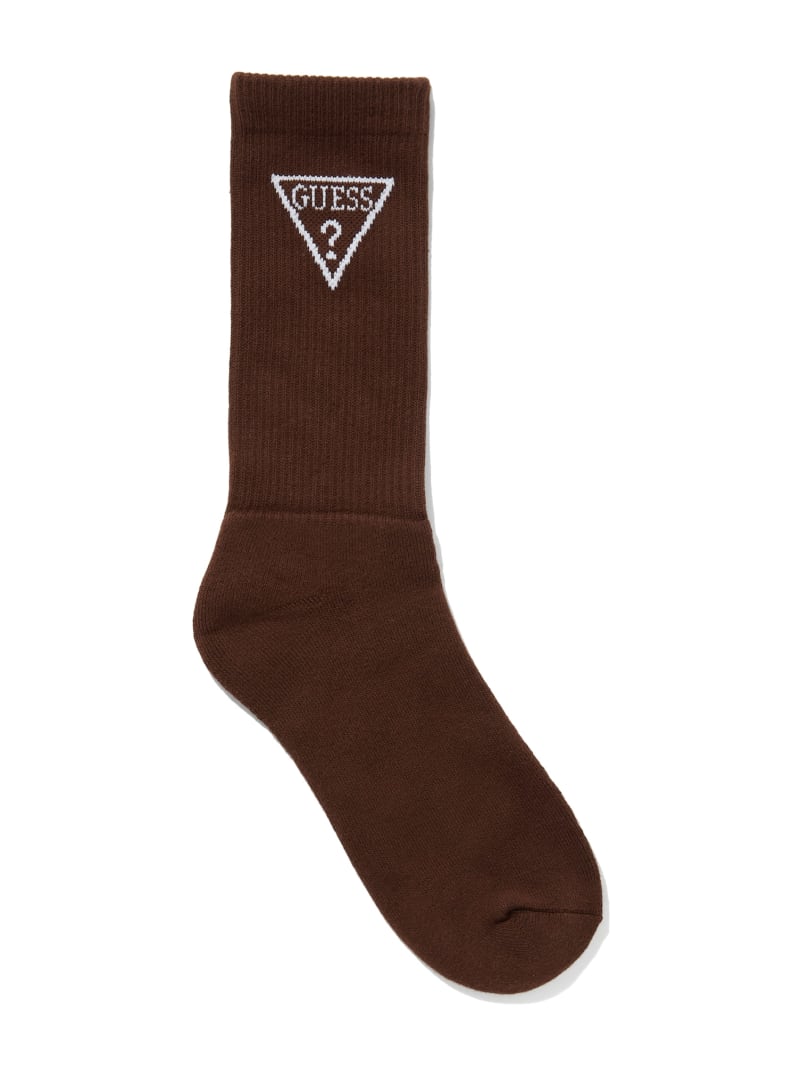Guess GUESS Originals Paolo Logo Socks - Brown Sand Guess GUESS Originals Paolo Logo Socks - Brown Sand