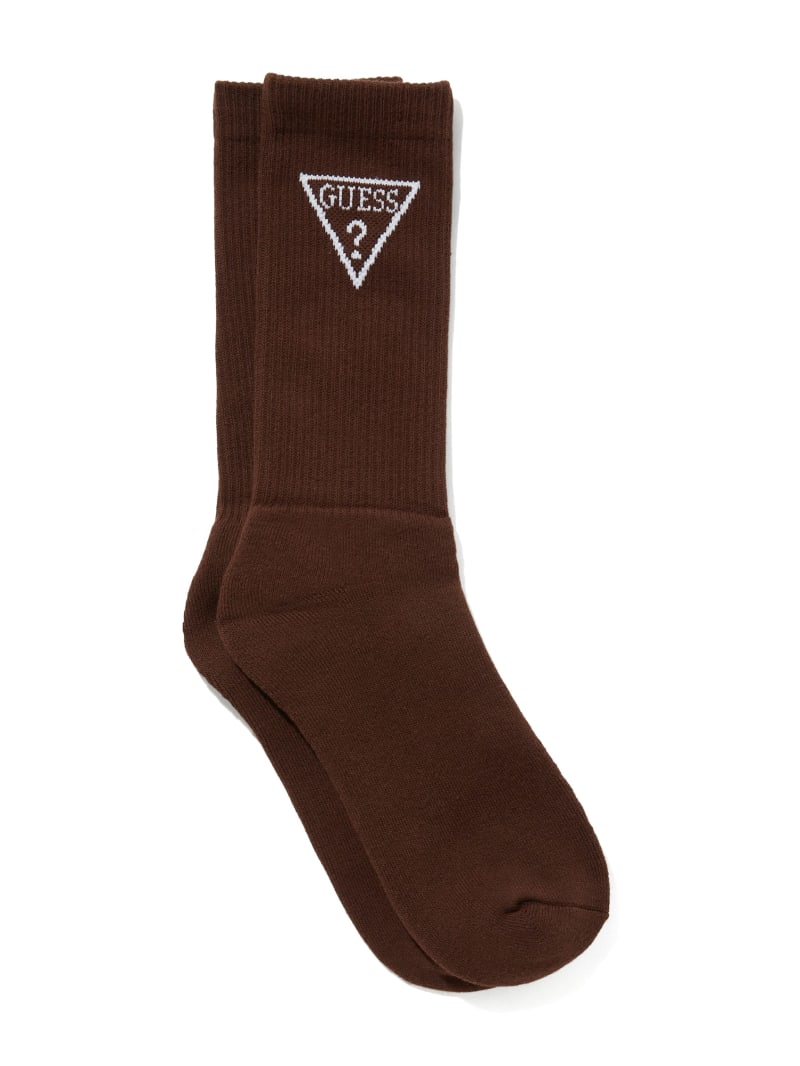Guess GUESS Originals Paolo Logo Socks - Brown Sand Guess GUESS Originals Paolo Logo Socks - Brown Sand