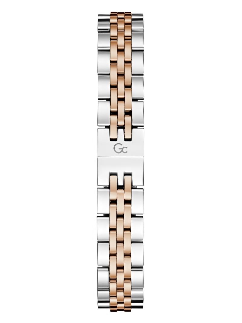 Guess Gc Lapis Lazuli Gemstone Analog Watch - Rose Gold