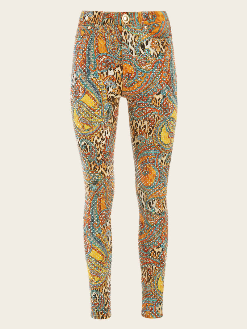 Guess Phoenix Rising Stiletto No. 97 Skinny Jeans - Phoenix Rising Print Guess Phoenix Rising Stiletto No. 97 Skinny Jeans - Phoenix Rising Print