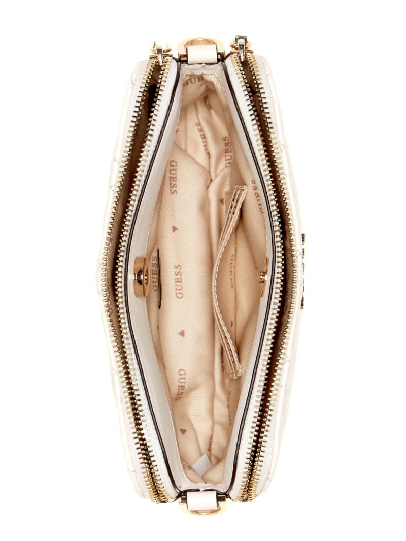 Guess Alanna Status Crossbody - Ivory Guess Alanna Status Crossbody - Ivory