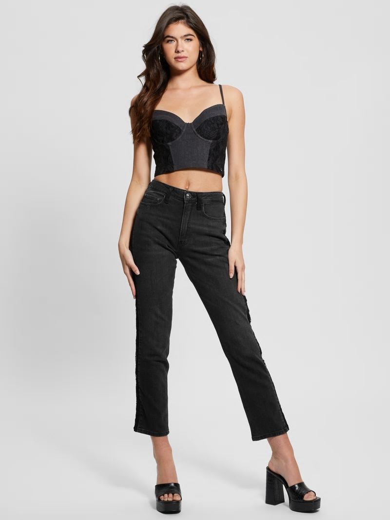 Guess Lelly Denim Bustier - Authentic Lace Guess Lelly Denim Bustier - Authentic Lace