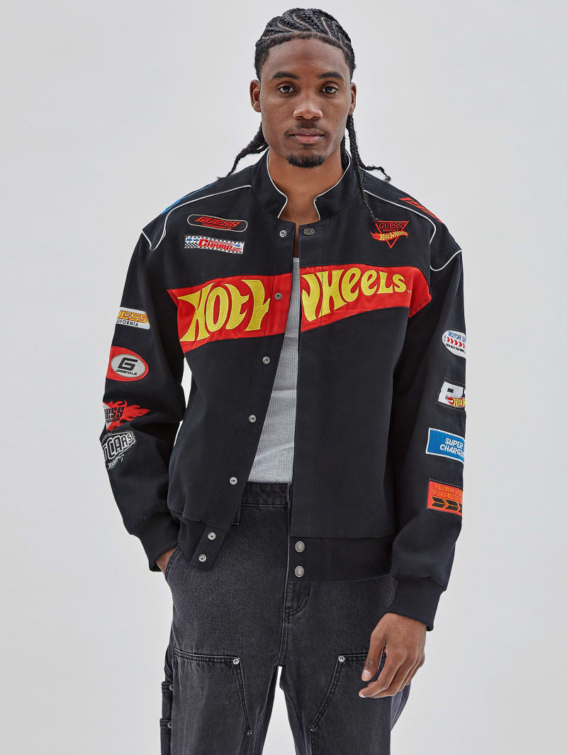 Guess GUESS Originals x Hot Wheels Racing Jacket - Black Guess GUESS Originals x Hot Wheels Racing Jacket - Black