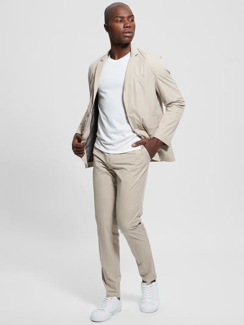 Guess Tech-Stretch Blazer - Pasadena Stone Guess Tech-Stretch Blazer - Pasadena Stone