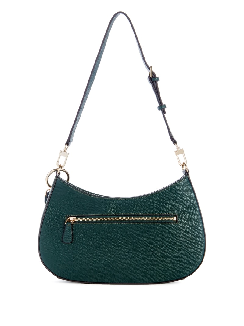 Guess Noelle Shoulder Bag - Forest Green Guess Noelle Shoulder Bag - Forest Green