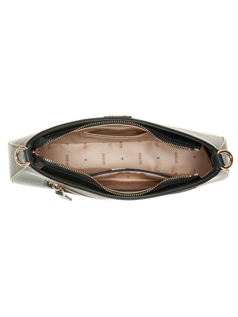 Guess Noelle Shoulder Bag - Forest Green Guess Noelle Shoulder Bag - Forest Green