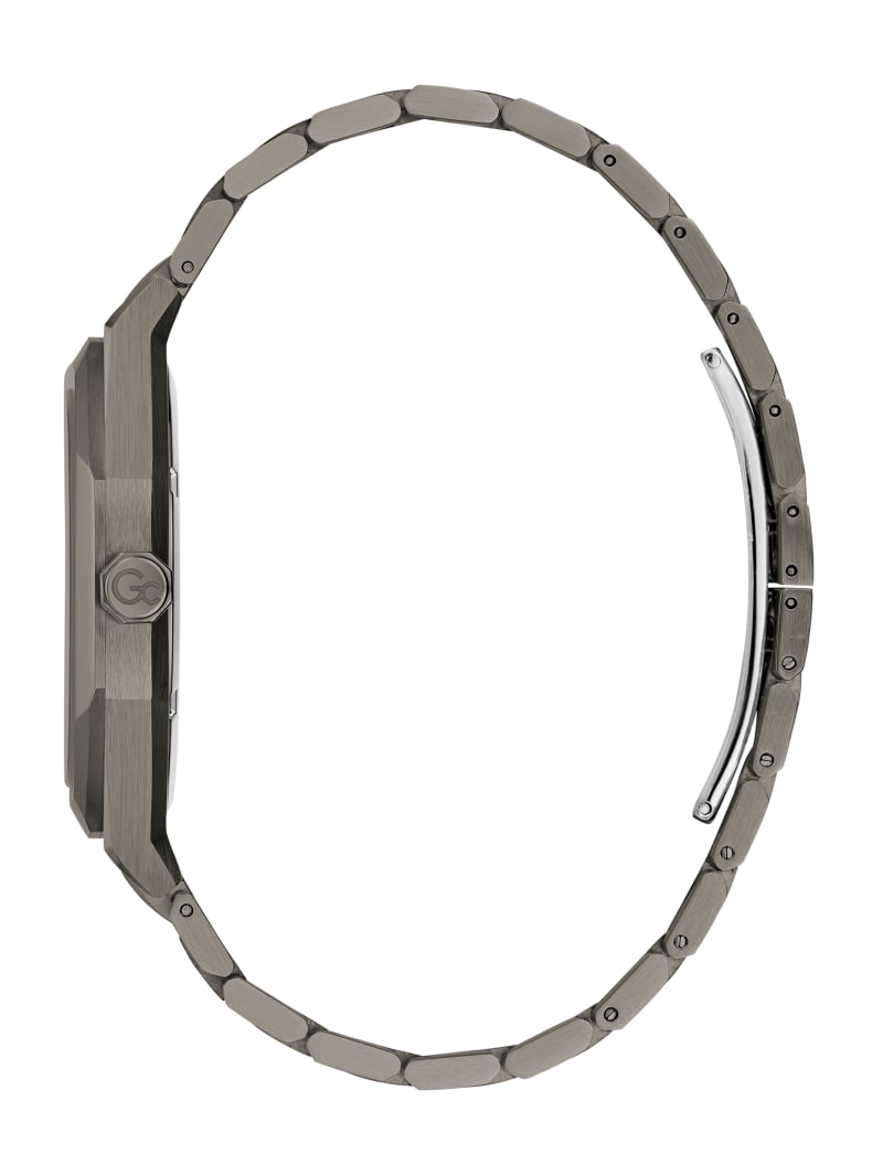 Guess Gc Dark Silver and Light Blue Analog Watch - Grey Guess Gc Dark Silver and Light Blue Analog Watch - Grey