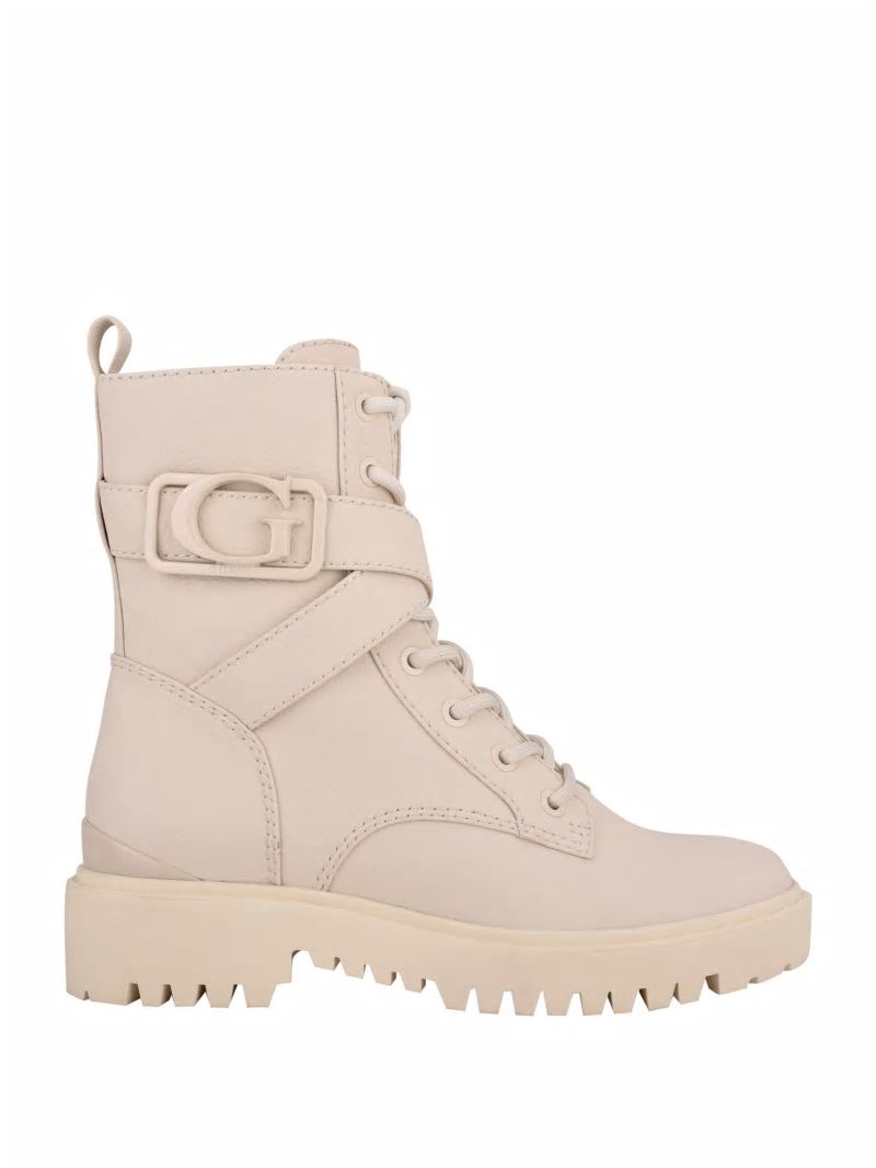 Guess Orana Combat Booties - Ivoll Guess Orana Combat Booties - Ivoll