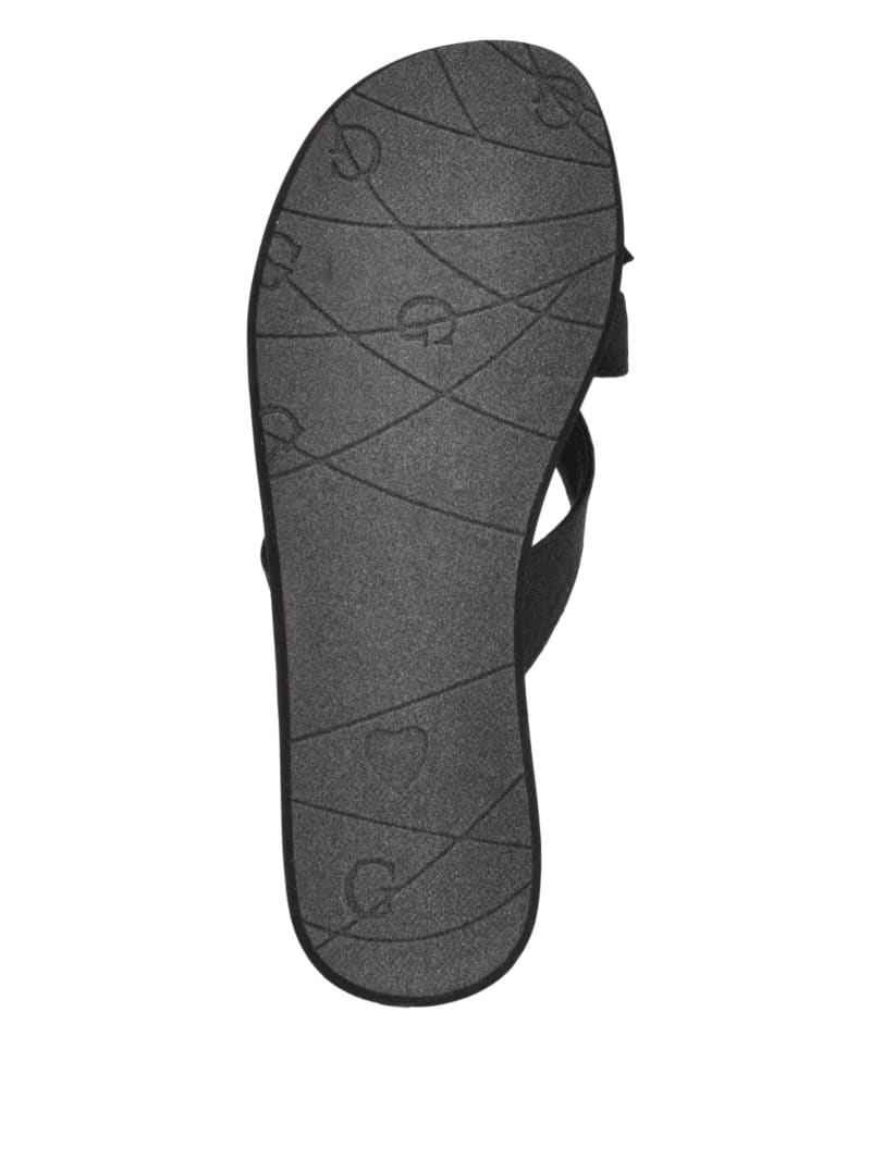 Guess Tuta Bowtie Sandals - Black 002 Guess Tuta Bowtie Sandals - Black 002