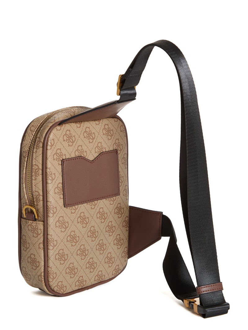 Guess Vezzola Smart Sling Bag - Bamboo Guess Vezzola Smart Sling Bag - Bamboo