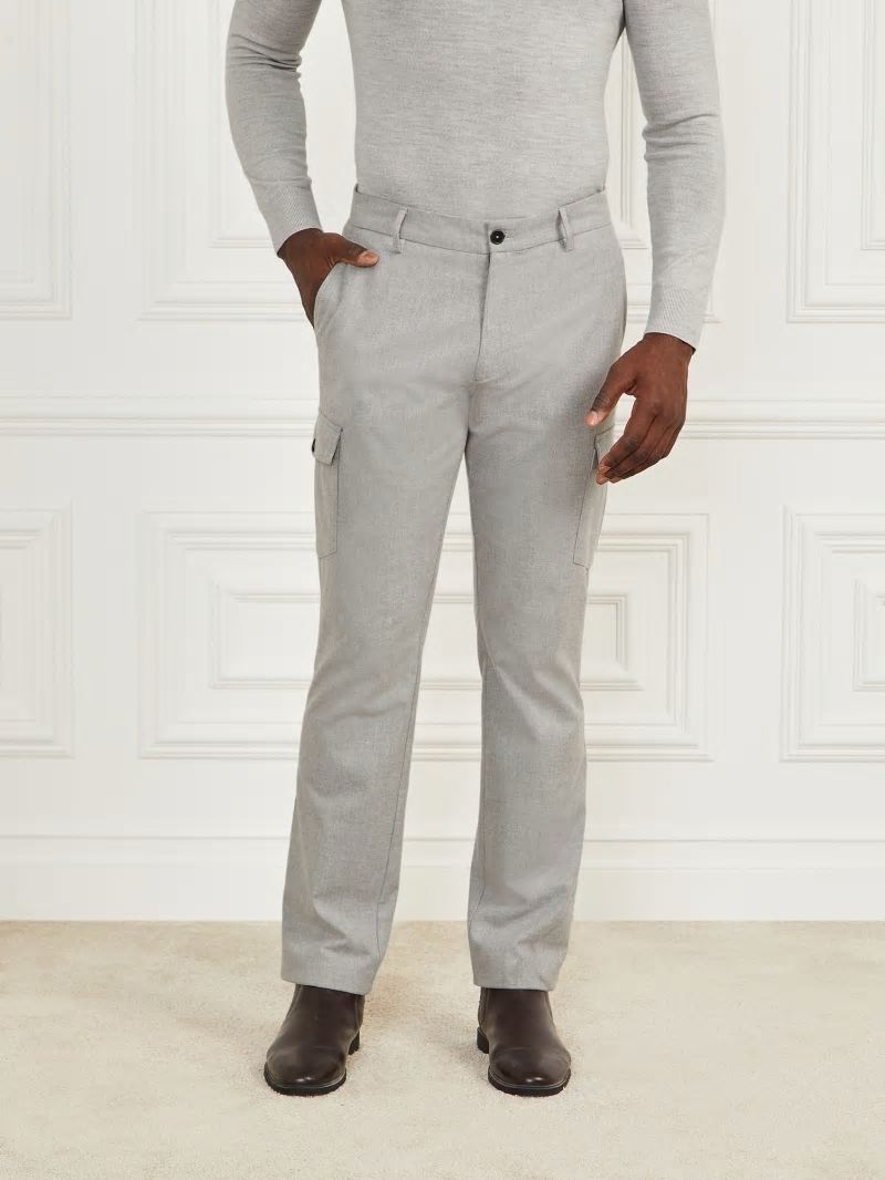 Guess Jack Cargo Pant - Light Stone Heather Guess Jack Cargo Pant - Light Stone Heather