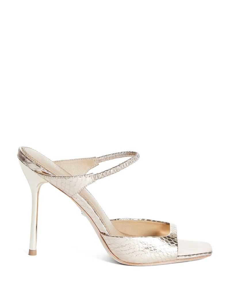 Guess Brielle Satin Sandal - Rose Gold Guess Brielle Satin Sandal - Rose Gold