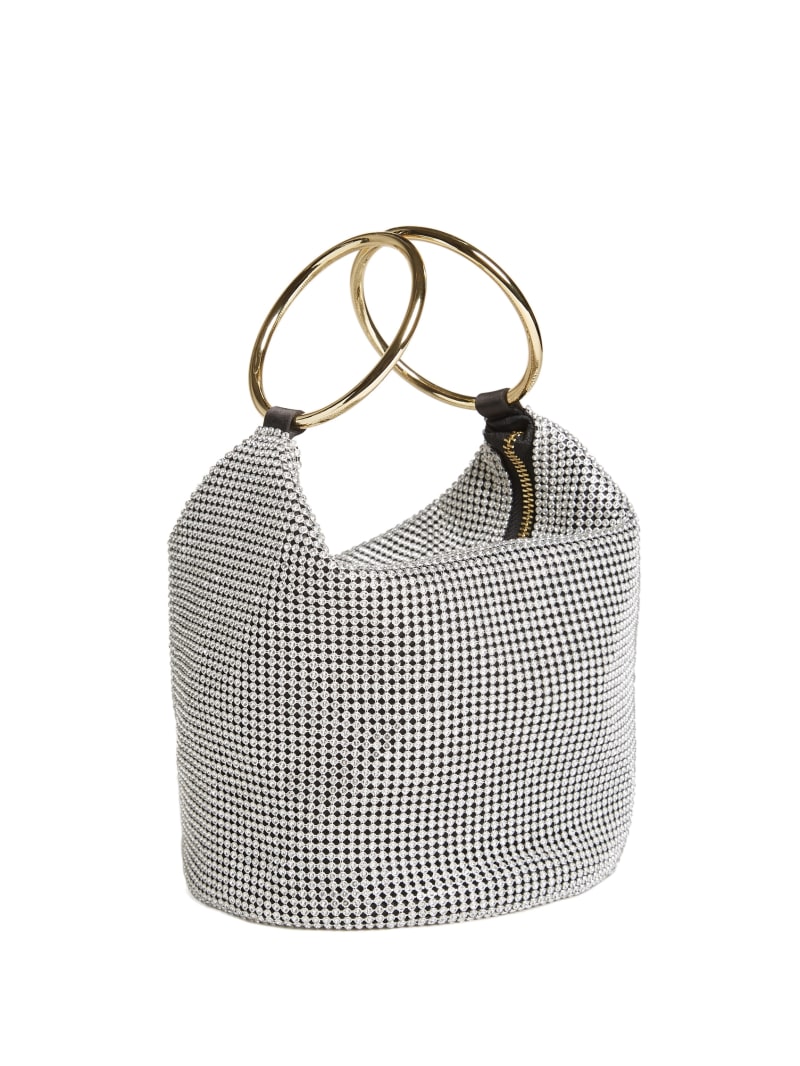 Guess Crystal Mesh Bag - Silver/Gold Guess Crystal Mesh Bag - Silver/Gold
