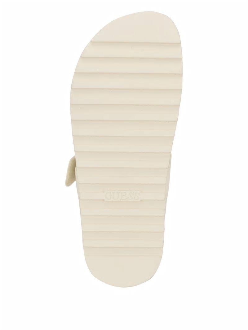 Guess Fabulon Two-Strap Slides - Ivory 150 Guess Fabulon Two-Strap Slides - Ivory 150