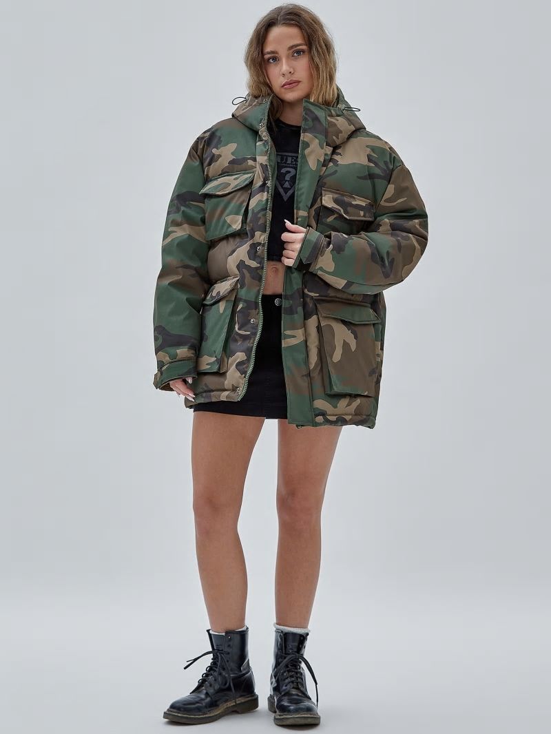 Guess GUESS Originals Parka Jacket - Surplus Camo Guess GUESS Originals Parka Jacket - Surplus Camo