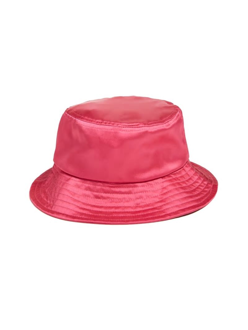 Guess Satin Bucket Hat - Light/Pastel Purple Guess Satin Bucket Hat - Light/Pastel Purple