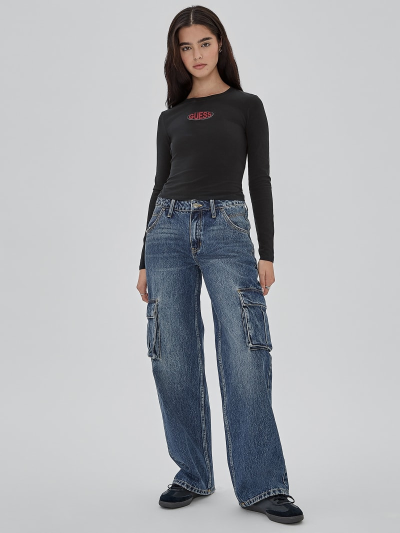 Guess GUESS Originals Kit Cargo Jeans - Originals Dark Wash Guess GUESS Originals Kit Cargo Jeans - Originals Dark Wash