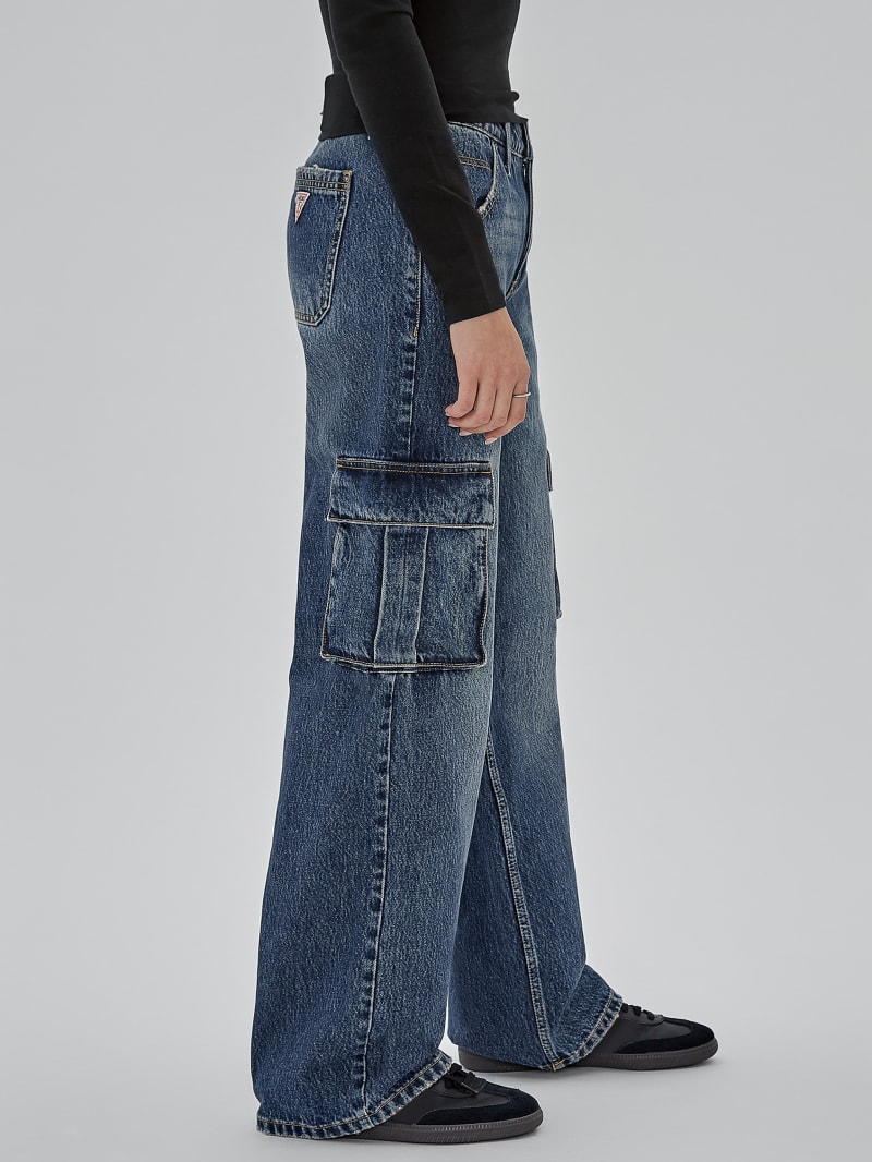 Guess GUESS Originals Kit Cargo Jeans - Originals Dark Wash Guess GUESS Originals Kit Cargo Jeans - Originals Dark Wash