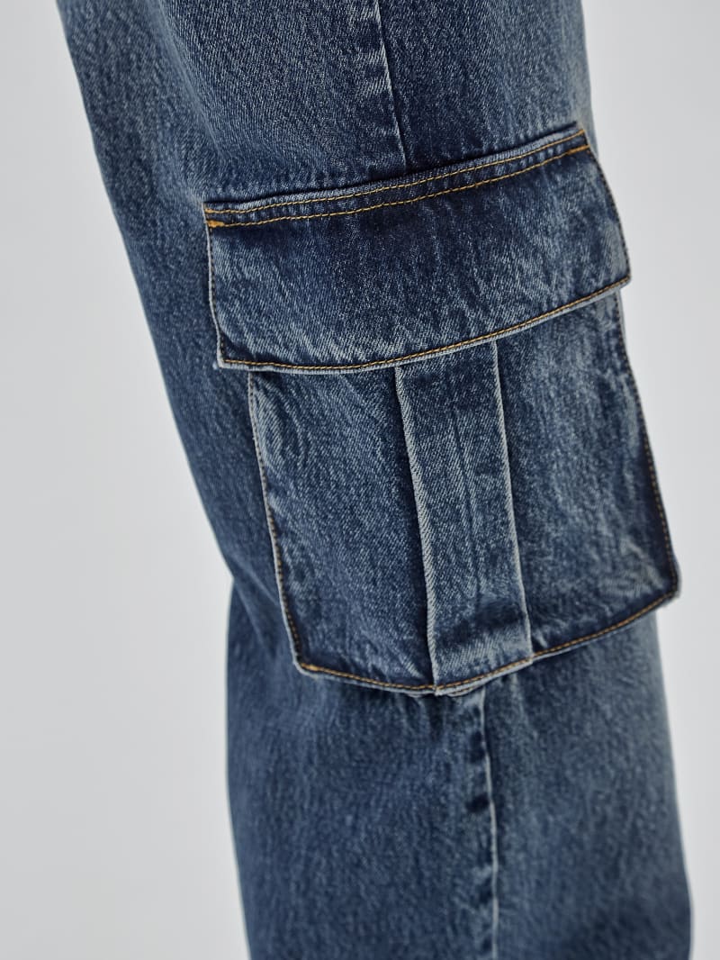 Guess GUESS Originals Kit Cargo Jeans - Originals Dark Wash Guess GUESS Originals Kit Cargo Jeans - Originals Dark Wash