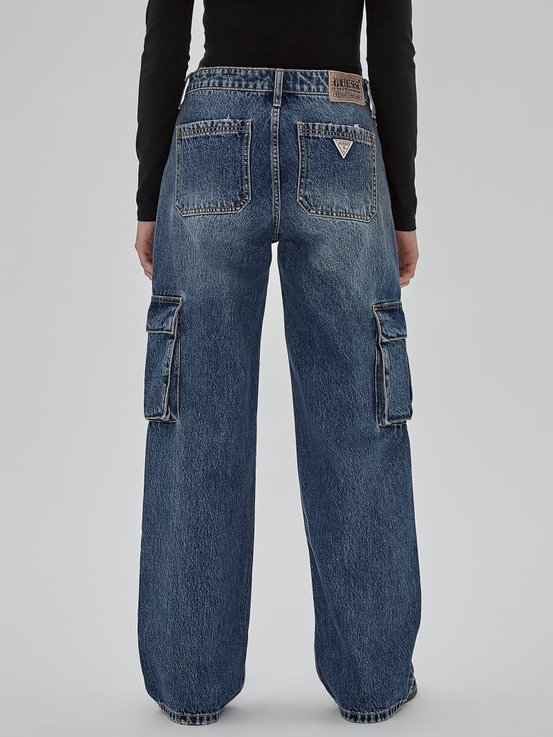 Guess GUESS Originals Kit Cargo Jeans - Originals Dark Wash Guess GUESS Originals Kit Cargo Jeans - Originals Dark Wash