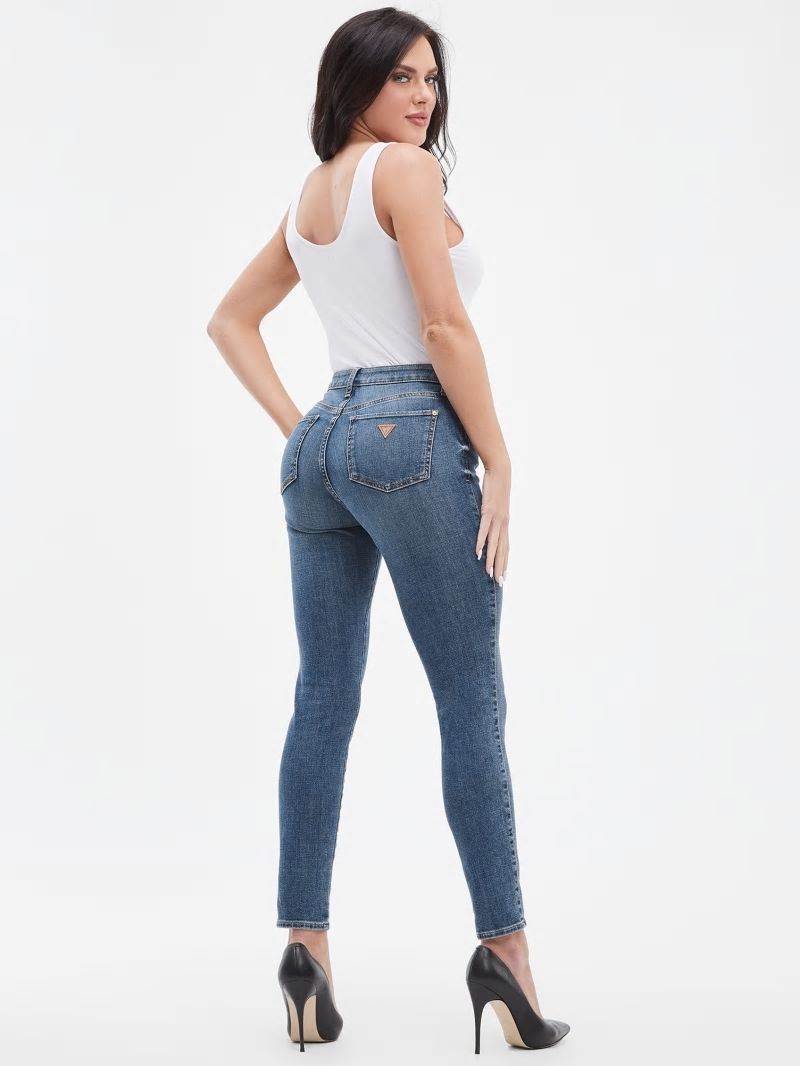 Guess Sexy Curve Skinny Jeans - Blue Fog Wash Guess Sexy Curve Skinny Jeans - Blue Fog Wash