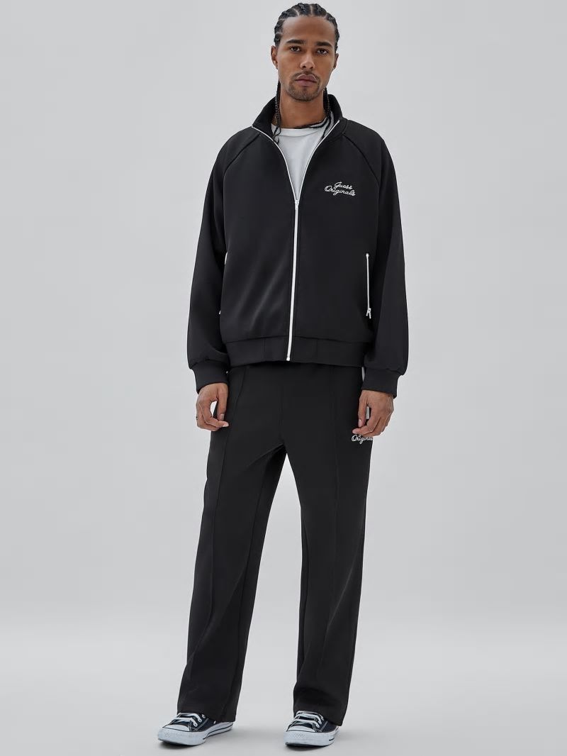 Guess GUESS Originals Eco Tricot Track Pants - Black Guess GUESS Originals Eco Tricot Track Pants - Black