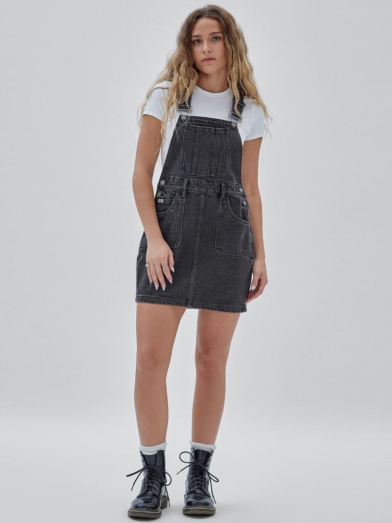 Guess GUESS Originals Overall Dress - Go Hyde Blk Wash Guess GUESS Originals Overall Dress - Go Hyde Blk Wash