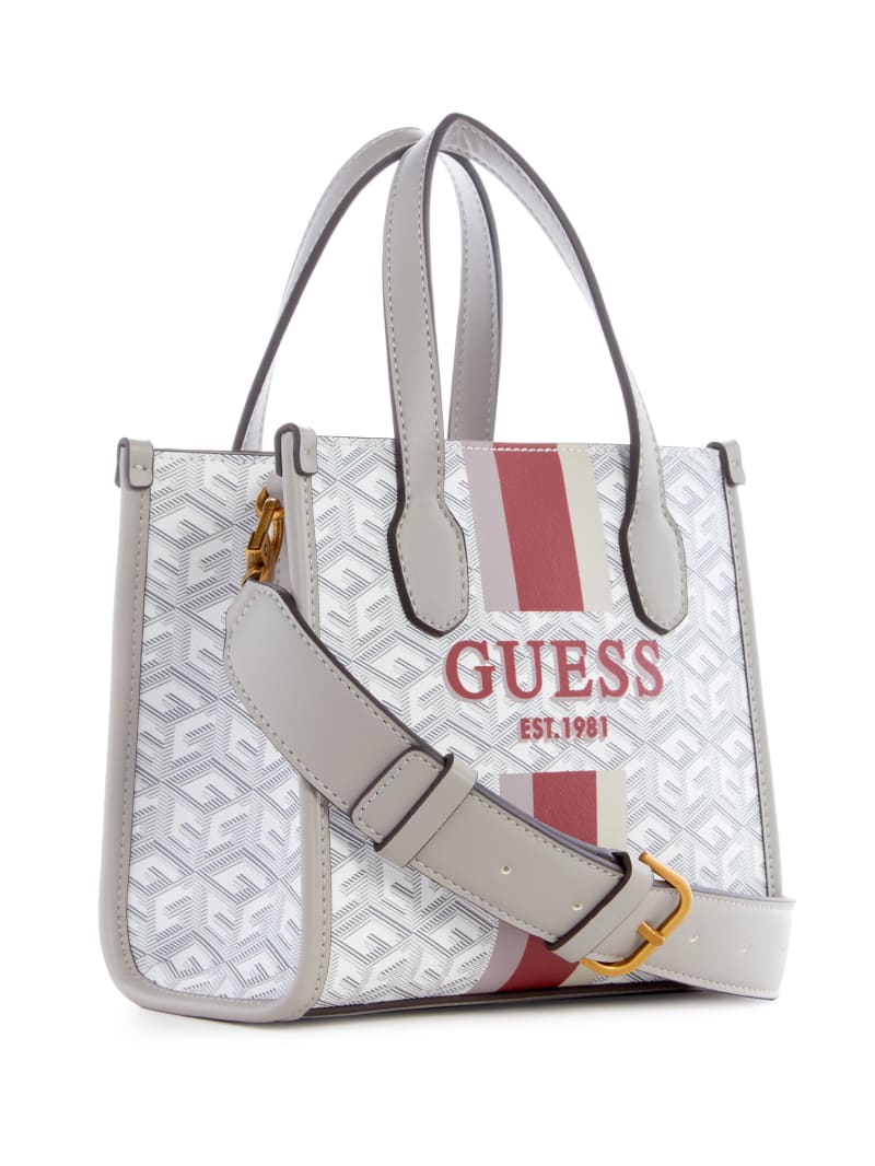 Guess Silvana Mini Totes - Steel Guess Silvana Mini Totes - Steel