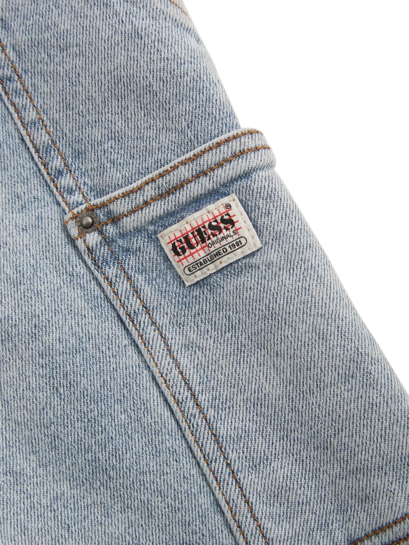 Guess GUESS Originals Kit Acid Washed Carpenter Jeans - Go Jackie Acid Wash Guess GUESS Originals Kit Acid Washed Carpenter Jeans - Go Jackie Acid Wash