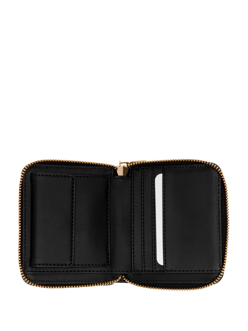 Guess Jania Small Zip-Around Wallet - Black Guess Jania Small Zip-Around Wallet - Black
