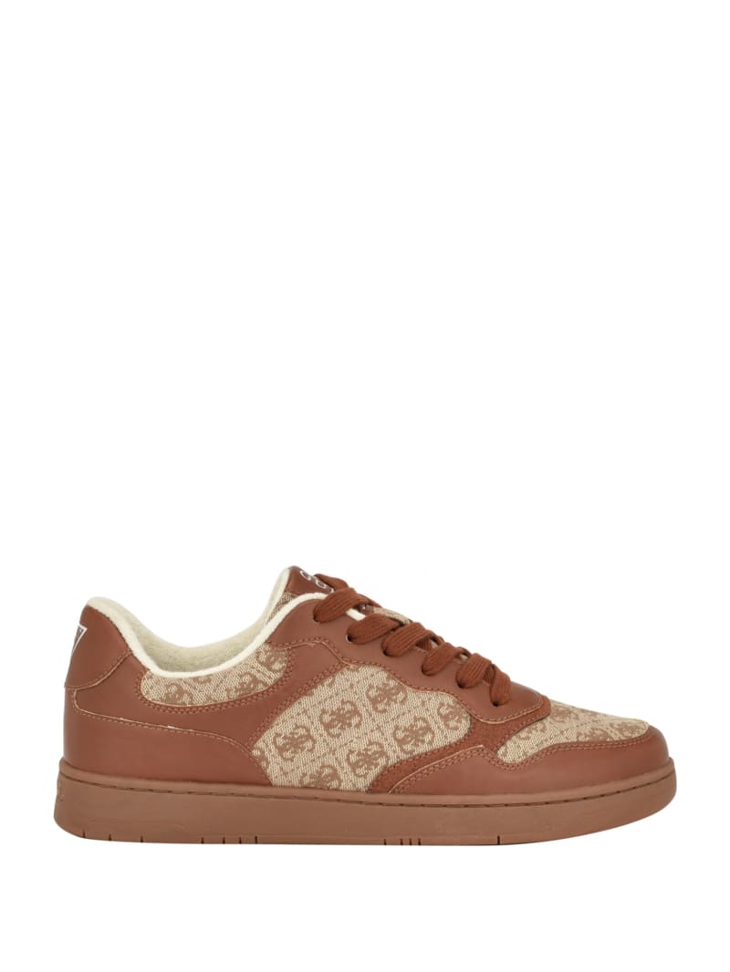 Guess Tippo Low-Top Sneakers - Medium Brown Guess Tippo Low-Top Sneakers - Medium Brown