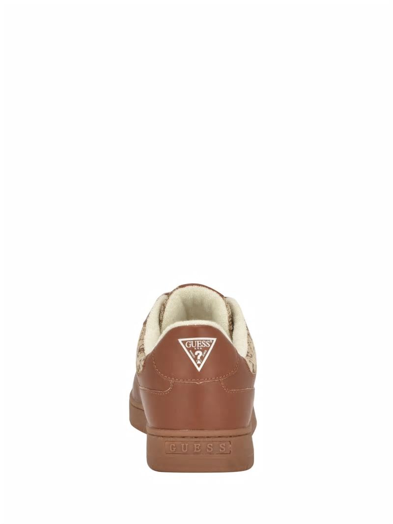 Guess Tippo Low-Top Sneakers - Medium Brown Guess Tippo Low-Top Sneakers - Medium Brown