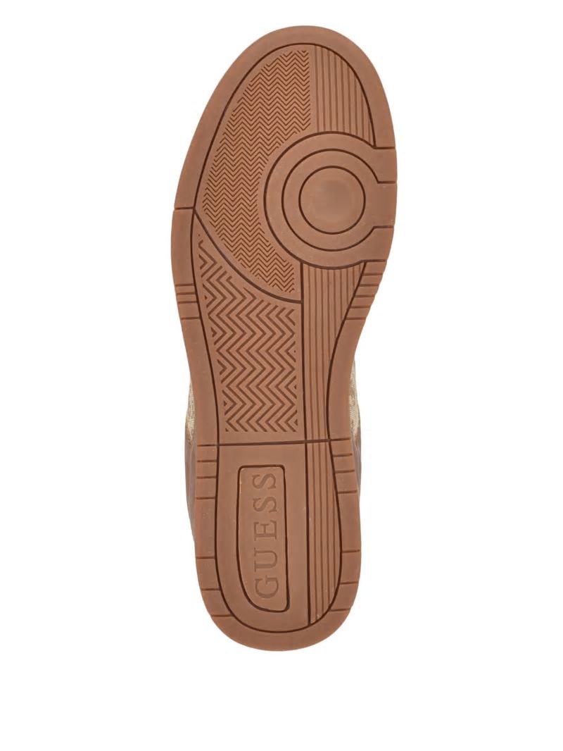 Guess Tippo Low-Top Sneakers - Medium Brown Guess Tippo Low-Top Sneakers - Medium Brown
