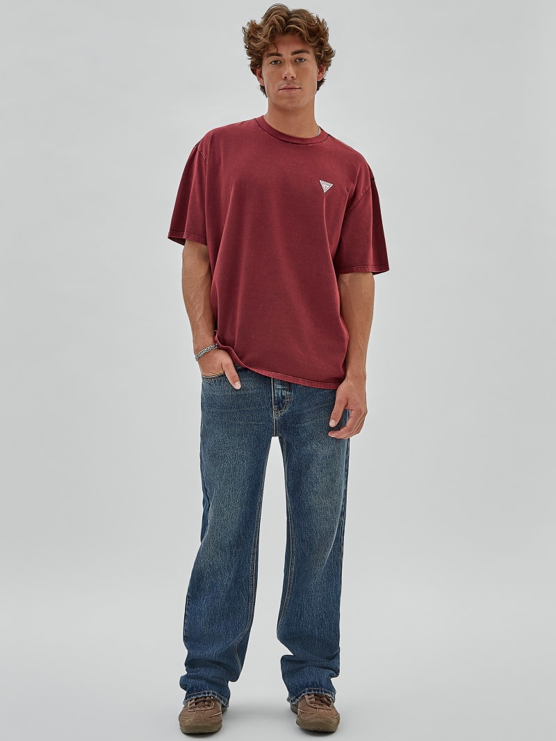 Guess GUESS Originals Signature Tee - Grape Violet Multi Guess GUESS Originals Signature Tee - Grape Violet Multi
