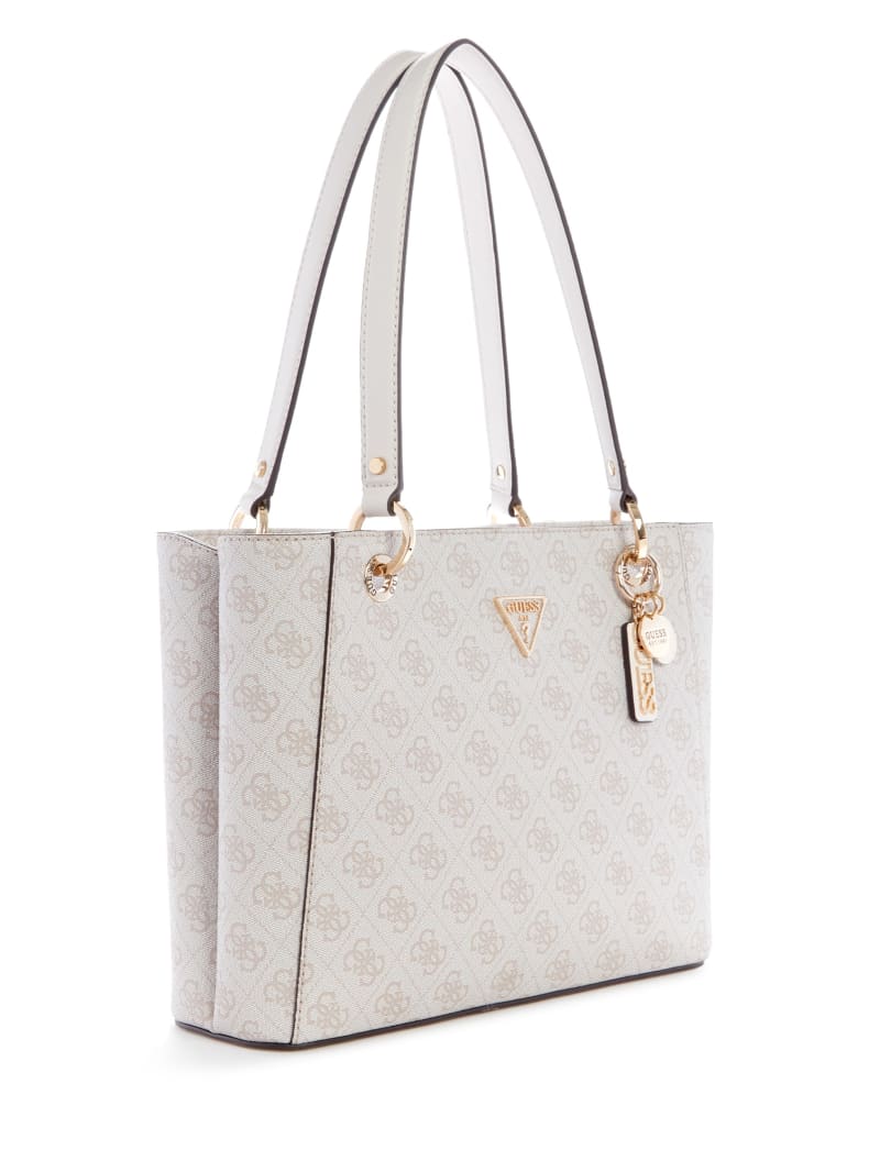 Guess Noelle Quattro G Small Noel Tote - Dove Logo Guess Noelle Quattro G Small Noel Tote - Dove Logo