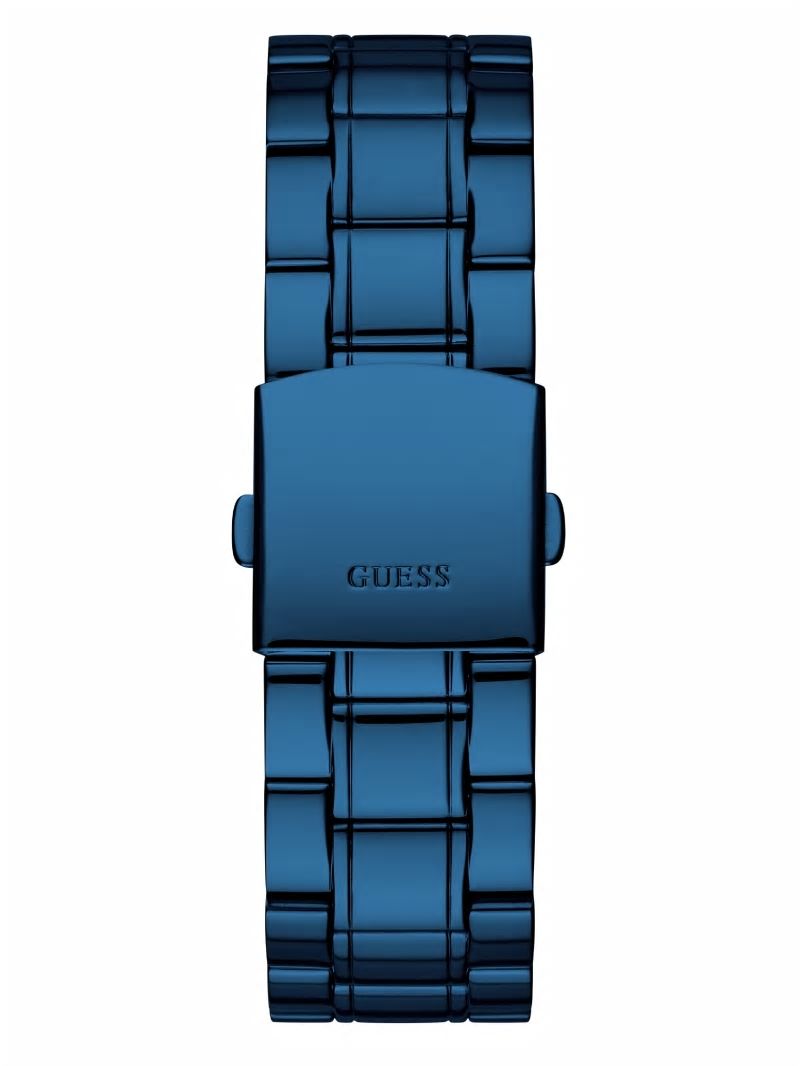 Guess Blue Diamond Analog Watch - Rainbow Guess Blue Diamond Analog Watch - Rainbow