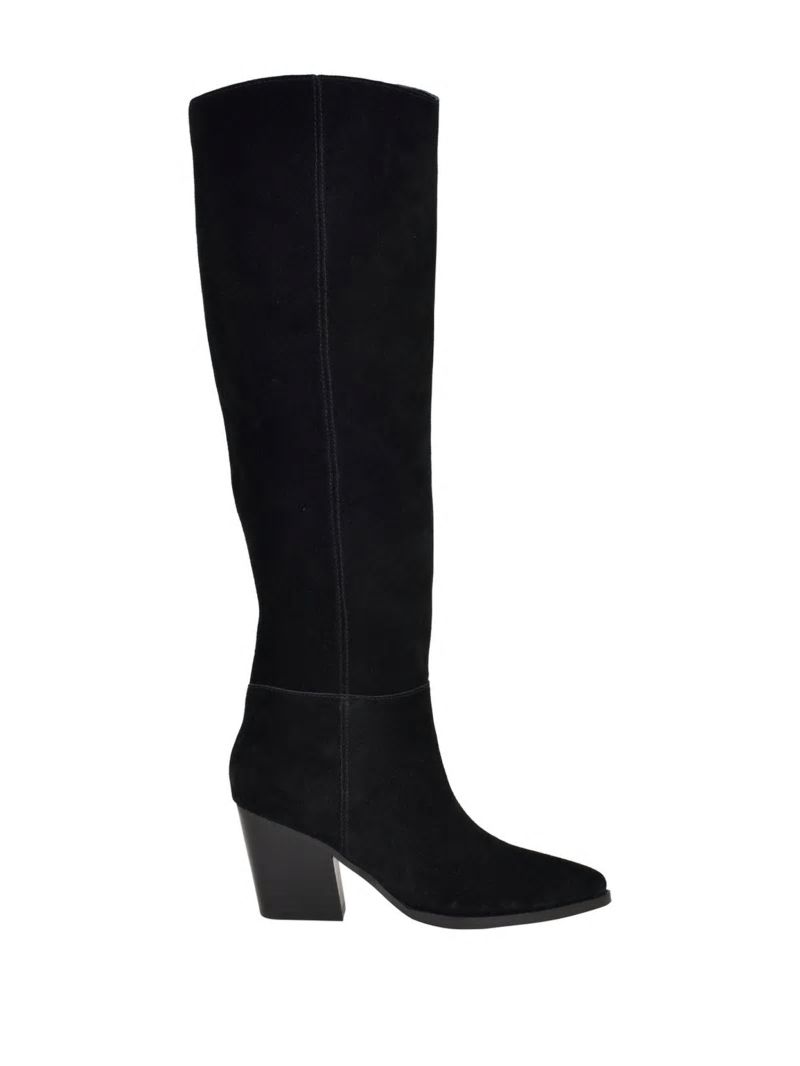 Guess Dolita Suede Knee-High Boots - Black 001 Guess Dolita Suede Knee-High Boots - Black 001