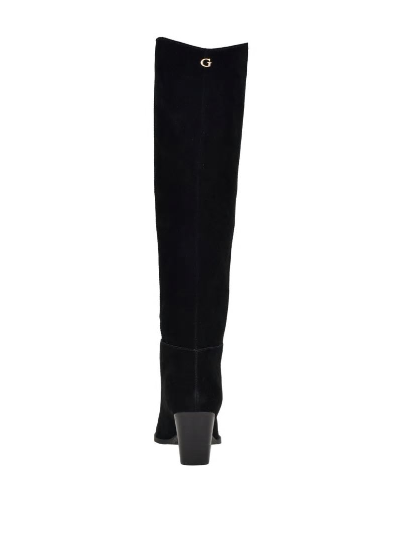 Guess Dolita Suede Knee-High Boots - Black 001 Guess Dolita Suede Knee-High Boots - Black 001