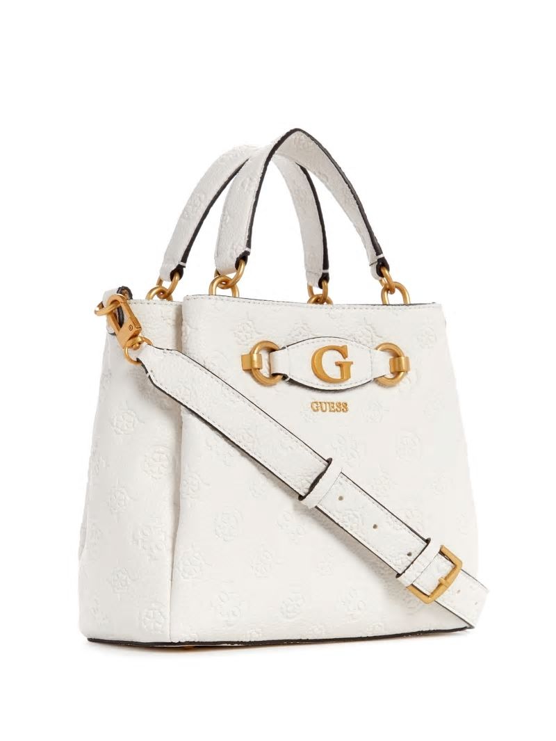 Guess Izzy Girlfriend Mini Satchel - Steel Guess Izzy Girlfriend Mini Satchel - Steel
