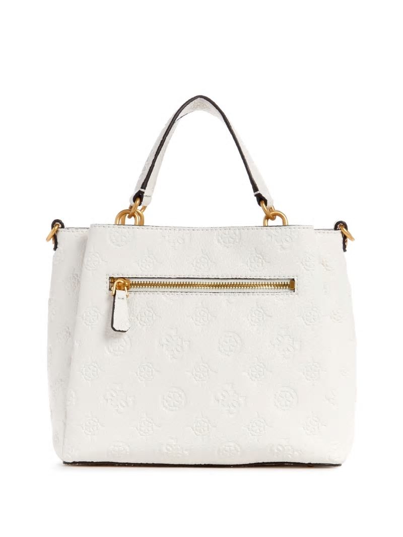 Guess Izzy Girlfriend Mini Satchel - Steel Guess Izzy Girlfriend Mini Satchel - Steel