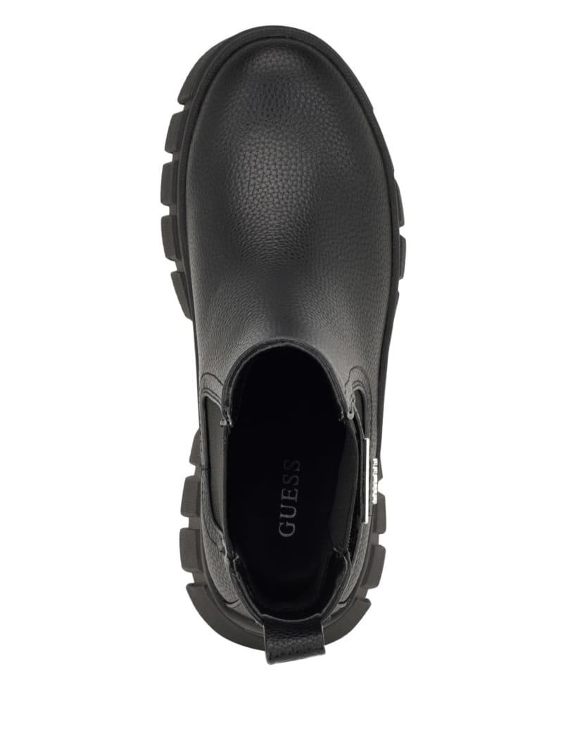 Guess Hensly Triangle Chelsea Bootie - Black 002 Guess Hensly Triangle Chelsea Bootie - Black 002