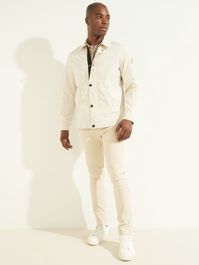 Guess Tech Jacket - Quicksand Guess Tech Jacket - Quicksand
