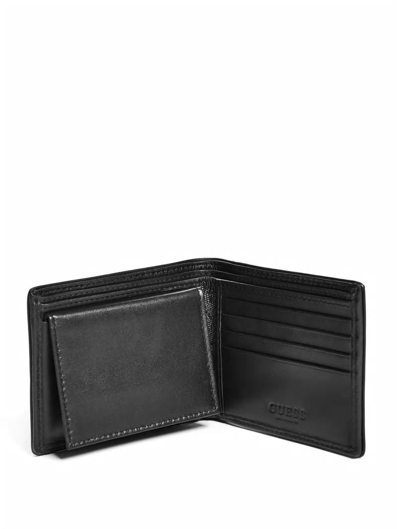 Guess Quattro G Passcase - Black Guess Quattro G Passcase - Black