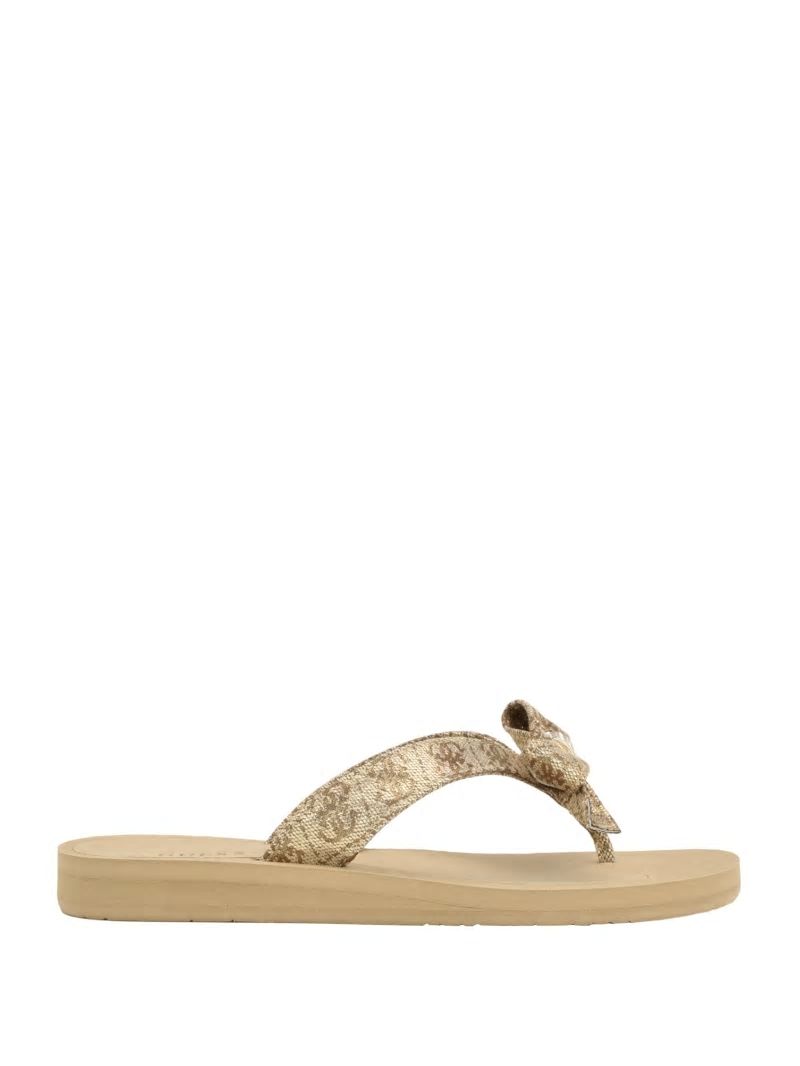 Guess Tuta Bowtie Sandals - Gold Guess Tuta Bowtie Sandals - Gold