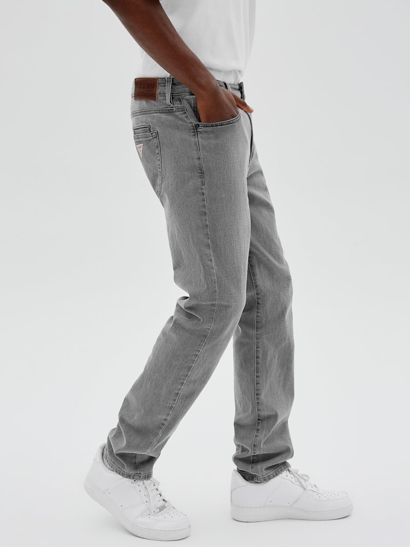Guess GUESS Originals Kit Straight Jeans - Go Grey Pearl Wash Guess GUESS Originals Kit Straight Jeans - Go Grey Pearl Wash