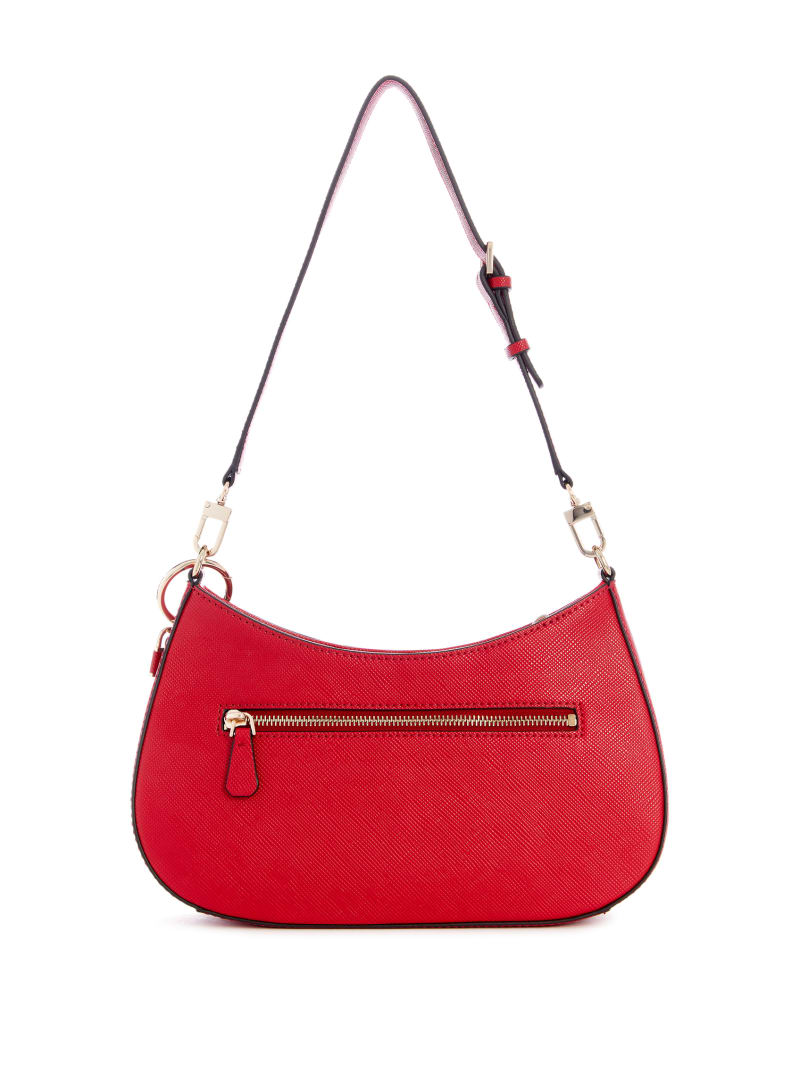 Guess Noelle Shoulder Bag - Red Guess Noelle Shoulder Bag - Red