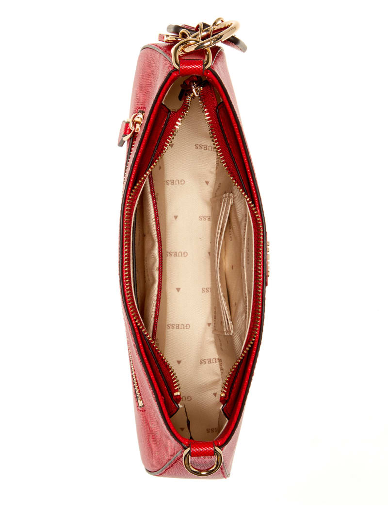 Guess Noelle Shoulder Bag - Red Guess Noelle Shoulder Bag - Red